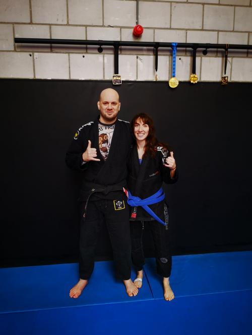 Blue belt · December 21, 2019 · Promoted by Jochem Branderhorst
