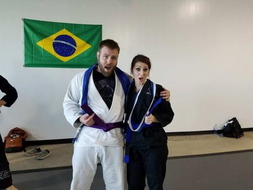 Purple belt · October 14, 2017 · Promoted by Mikal Abdullah