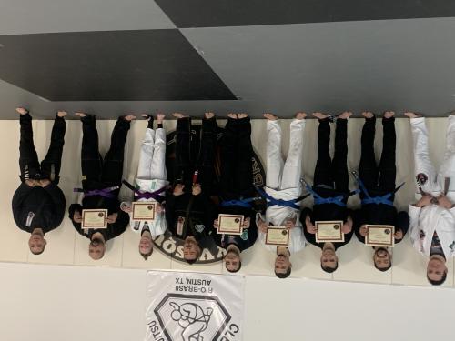 Purple belt · January 25, 2020 · Promoted by Master Cleber Luciano and Professor Rudy Vasquez