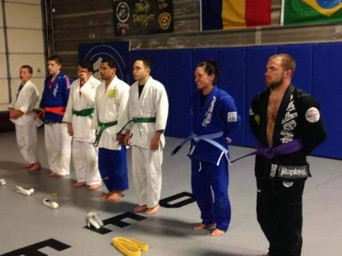 Blue belt · April 19, 2014 · Promoted by Mike Fitchett