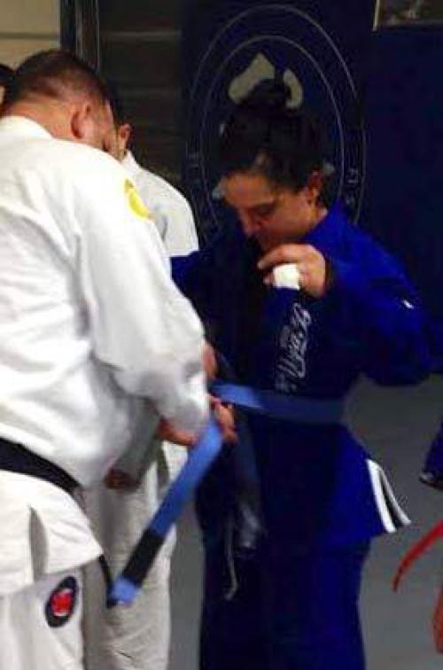 Blue belt · April 19, 2014 · Promoted by Mike Fitchett