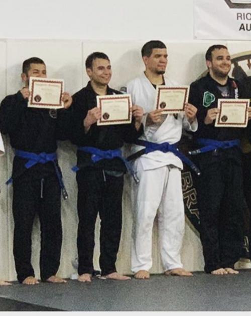 Blue belt · January 25, 2020 · Promoted by Rudy Vasquez