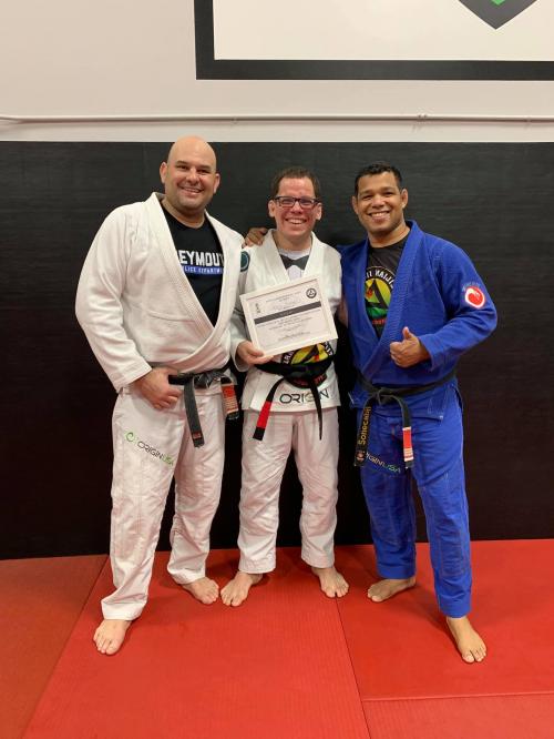 Black belt · December 15, 2018 · Promoted by Everilton Soneca Silva