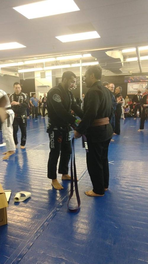 Brown belt · March 30, 2019 · Promoted by Julian Vega