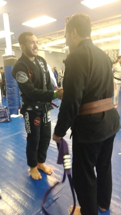 Brown belt · March 30, 2019 · Promoted by Julian Vega