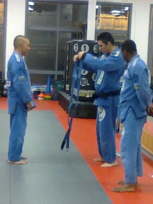 Blue belt · December 14, 2010 · Promoted by Marco Alvan