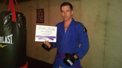 Purple belt · December 29, 2015 · Promoted by Burton Richardson