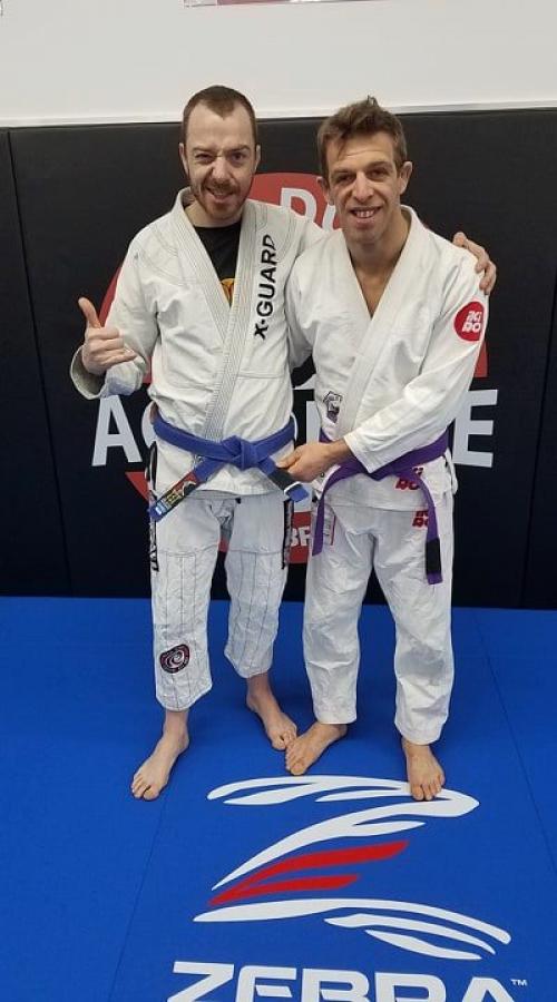 Blue belt · May 25, 2018 · Promoted by Sebastien Cote
