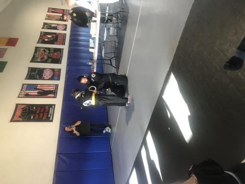 Yellow belt · October 19, 2019 · Promoted by Hughie Meehan