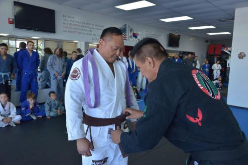 Brown belt · September 16, 2018 · Promoted by Juan Guevera