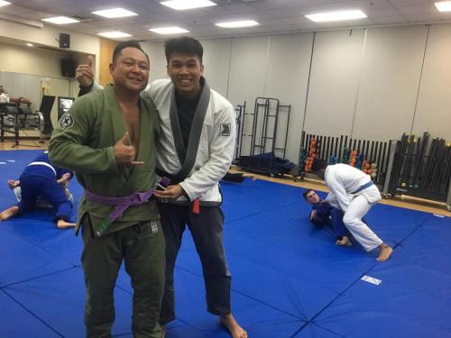 Purple belt · November 1, 2015 · Promoted by Chris Costa
