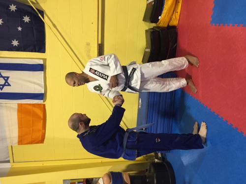 Blue belt · June 1, 2014 · Promoted by Charles Dos Anjos (Robbie Craddock)