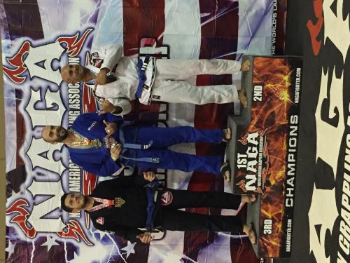 Blue belt · June 1, 2014 · Promoted by Charles Dos Anjos (Robbie Craddock)