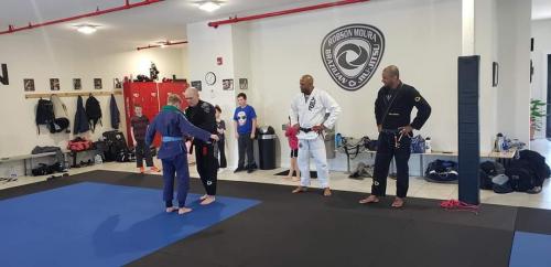 Blue belt · April 27, 2019 · Promoted by Jamie Weaver