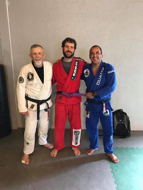 Purple belt · September 16, 2017 · Promoted by Gustavo Machado