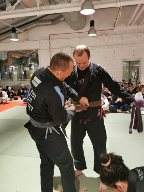 Brown belt · November 19, 2019 · Promoted by Alvaro Ribeiro