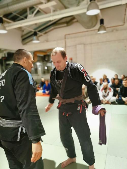Brown belt · November 19, 2019 · Promoted by Alvaro Ribeiro