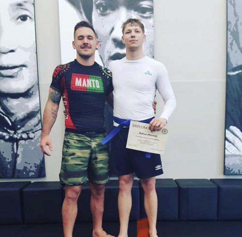 Blue belt · May 21, 2018 · Promoted by Sven Groten
