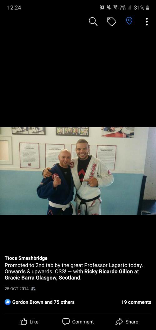 White belt · October 25, 2014