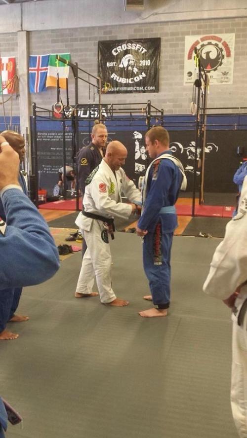 Blue belt · June 14, 2014 · Promoted by Dave Jacobs