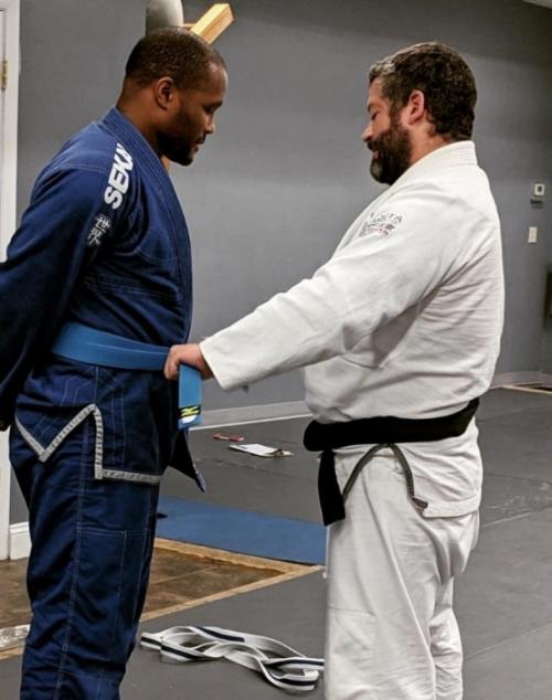 Blue belt · January 28, 2019 · Promoted by Danny Ives