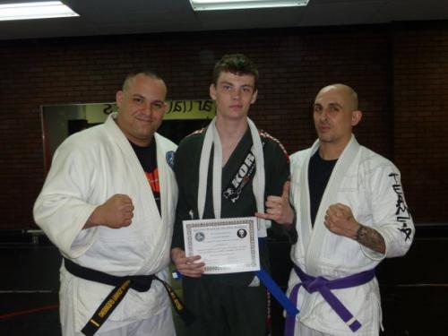 Blue belt · February 13, 2010 · Promoted by Johnny Guerrero Dave Ferreira