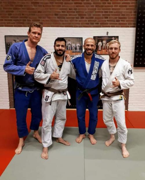 Brown belt · July 2, 2018 · Promoted by Jochem Branderhorst