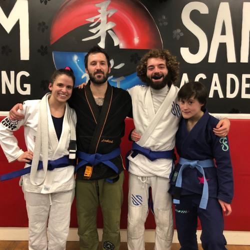 Blue belt · December 23, 2019 · Promoted by Matt Santos