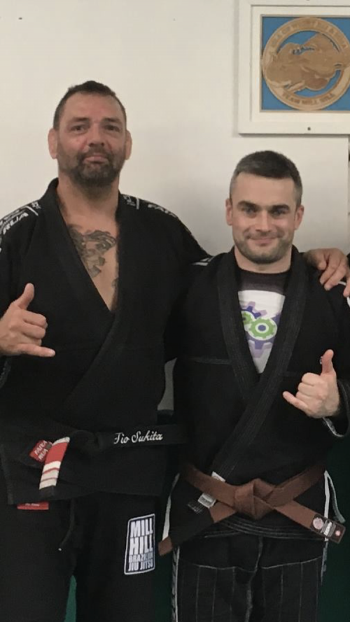 Brown belt · October 8, 2017 · Promoted by Nicholas Brooks
