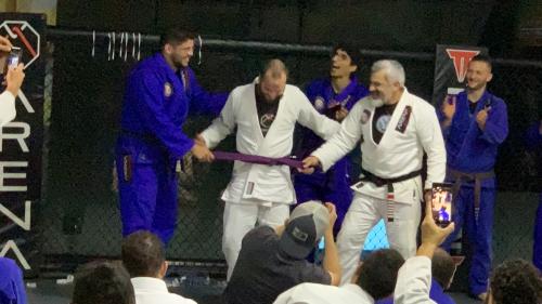 Purple belt · October 16, 2019 · Promoted by Ricardo Liborio