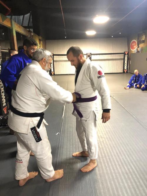 Purple belt · October 16, 2019 · Promoted by Ricardo Liborio