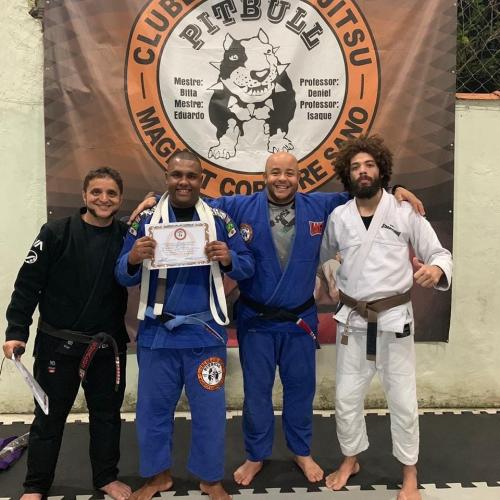Blue belt · June 17, 2019 · Promoted by Eduardo  Figueira Rodrigues