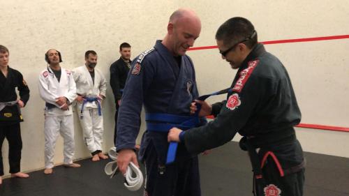 Blue belt · February 6, 2020 · Promoted by Seymour Yang