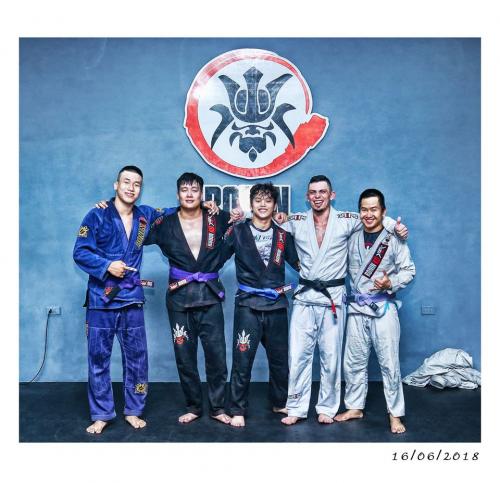 Blue belt · June 16, 2018 · Promoted by arnaud thegame lepont
