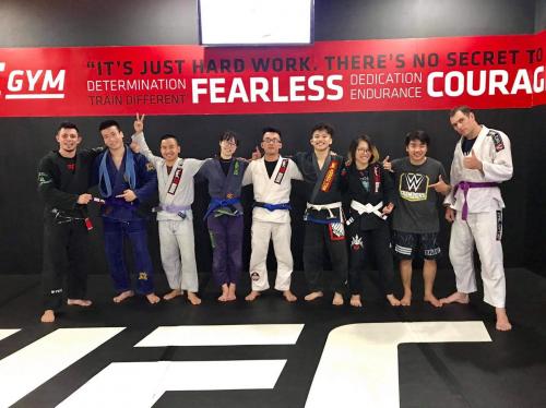 Purple belt · March 30, 2018 · Promoted by Arnaud Lepont