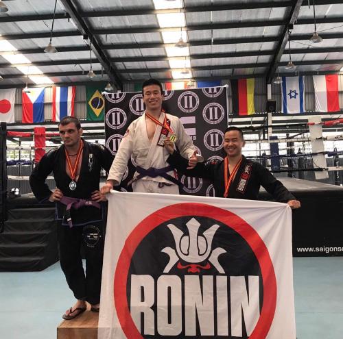 Purple belt · March 30, 2018 · Promoted by Arnaud Lepont