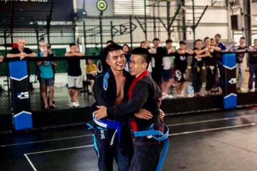 Blue belt · December 5, 2015 · Promoted by Arnaud Lepont