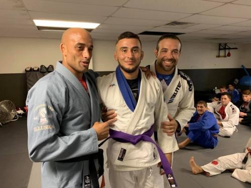 Purple belt · March 25, 2019 · Promoted by Carl Vickery