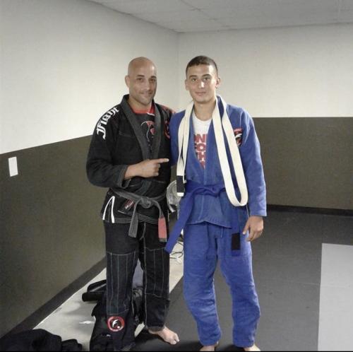 Blue belt · August 8, 2016 · Promoted by Carl Vickery