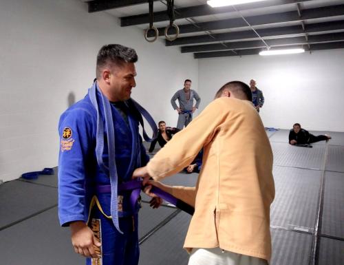 Purple belt · October 10, 2019 · Promoted by Matt Waterhouse
