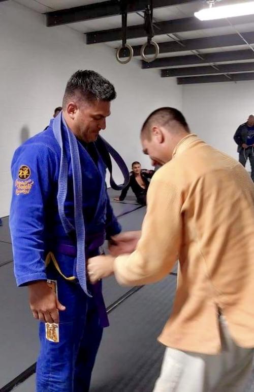 Purple belt · October 10, 2019 · Promoted by Matt Waterhouse
