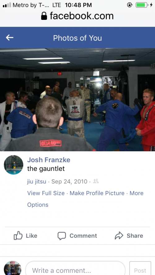 Blue belt · September 24, 2010 · Promoted by Sean Wilson Black Trunk