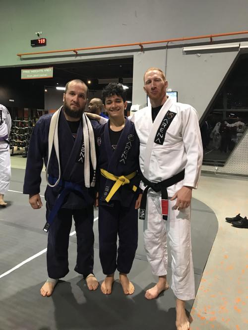 Blue belt · December 16, 2017 · Promoted by Professor Stefan Zoll