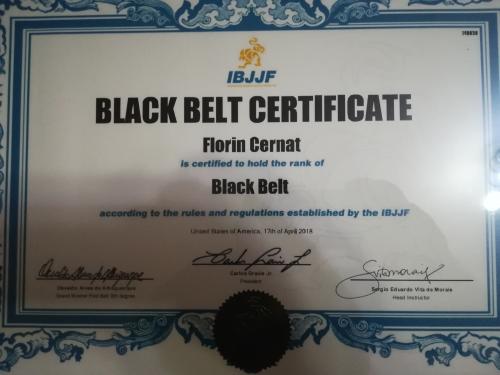 Black belt · June 1, 2017 · Promoted by Sergio Vita