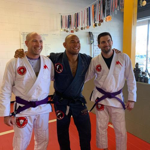Purple belt · September 29, 2018 · Promoted by Charles Anzalone