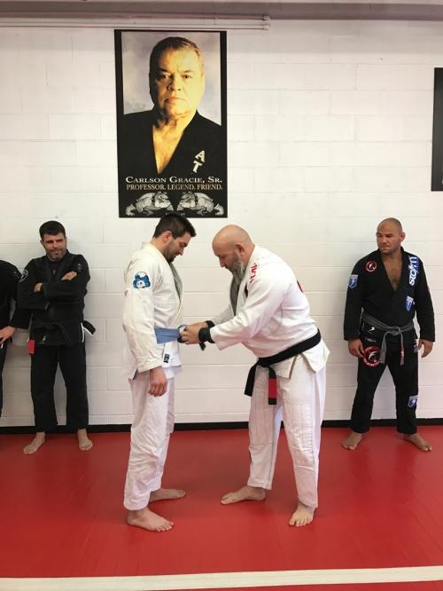 Blue belt · January 28, 2017 · Promoted by Charles Anzalone