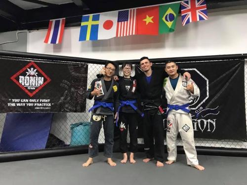 Blue belt · October 1, 2017 · Promoted by Arnaud Lepont