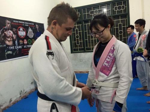White belt · March 19, 2015