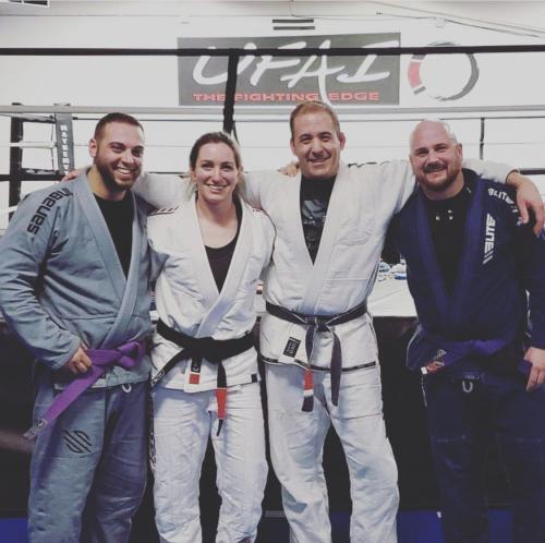 Purple belt · February 19, 2019 · Promoted by Michael DesRosiers