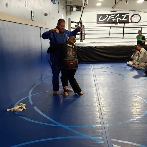 Blue belt · November 20, 2019 · Promoted by Michael DesRosiers